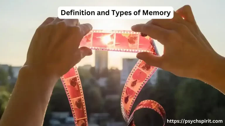 Definition and Types of Memory 7 Definition and Types of Memory