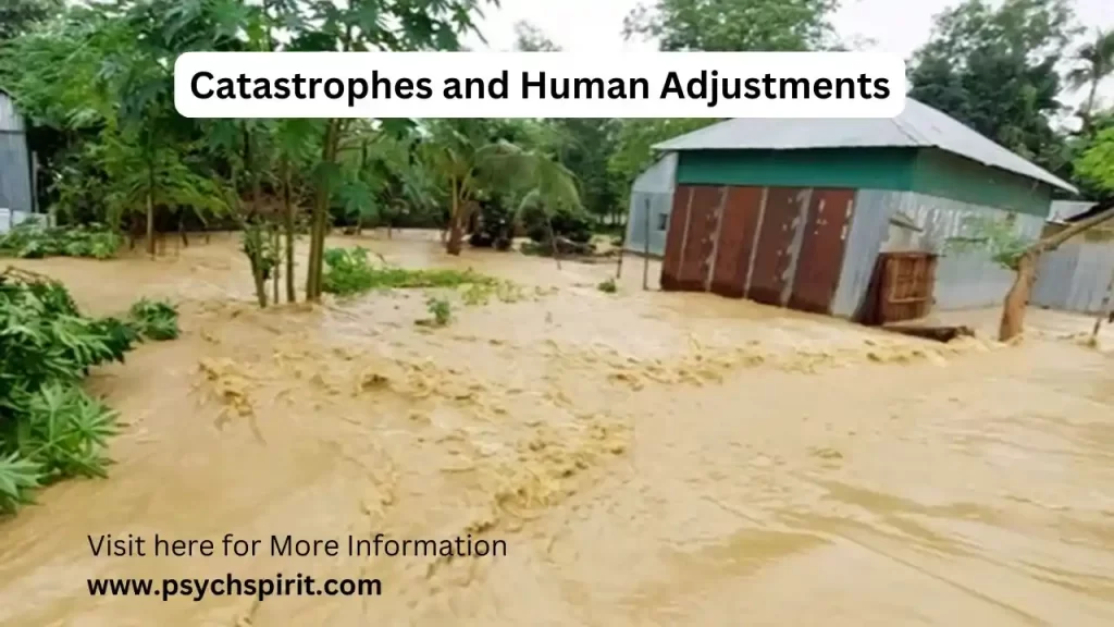 Catastrophes and Human Adjustments 3 Catastrophes and Human Adjustments in Environmental Psychology