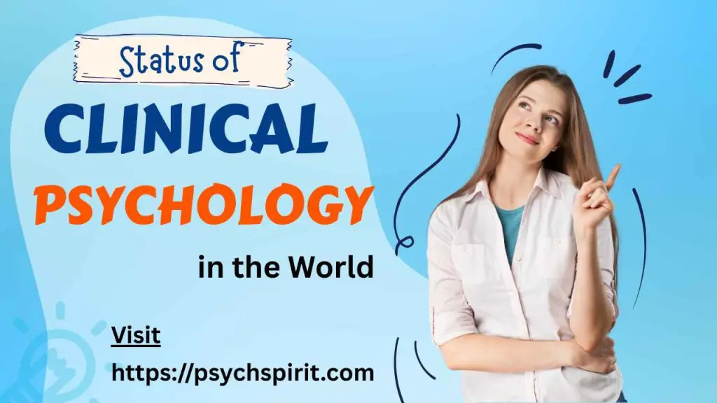 Status of Clinical Psychology in the World 6 Clinical Psychology in the World